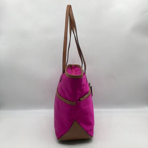 Michael Kors Purple Nylon & Leather Pocket Tote - Picture 3 of 10